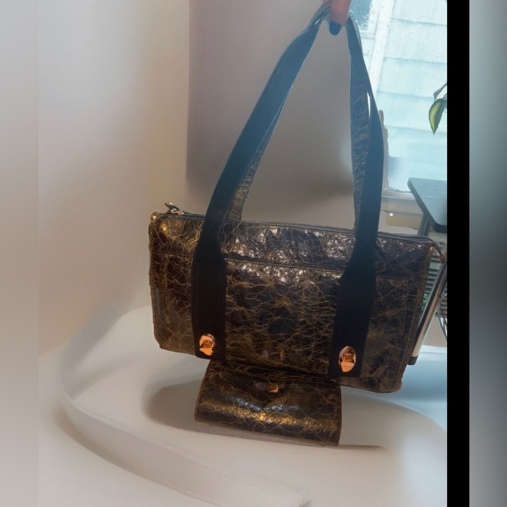 LA GIOE DI TOSCANA  Leather Handbag Purse
